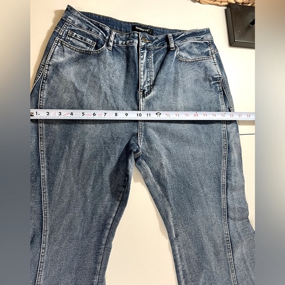 Allegra K Vintage Bell Bottoms Women's Flare High Waist Stretch, Women’s, Large - Picture 5 of 11